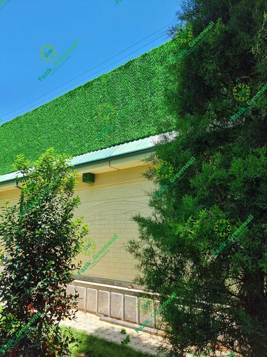 Yashil zabor / Искусственный кусты / Green Wall dekorativ setka