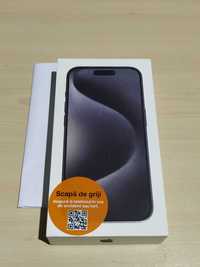 iPhone 15 Pro 128Gb Black Titanium Liber Sigilat Factură Orange