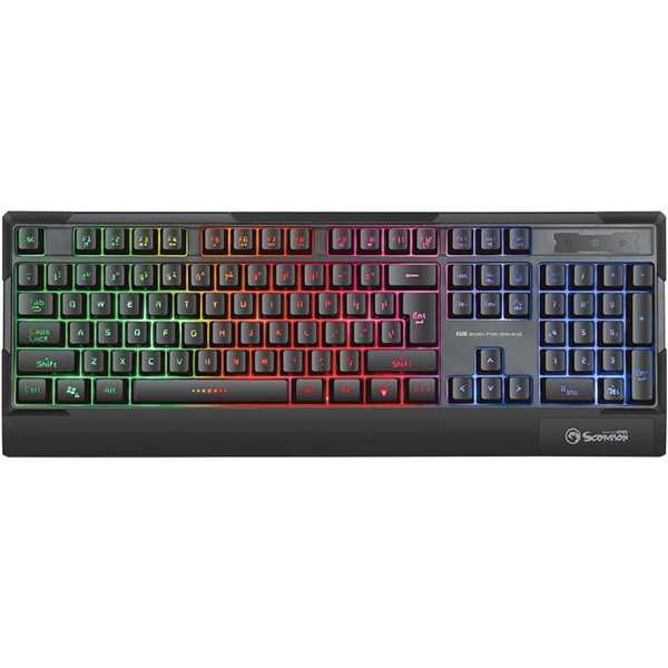 Tastatura gaming Marvo RGB rainbow iluminata LED Noua Sigilata