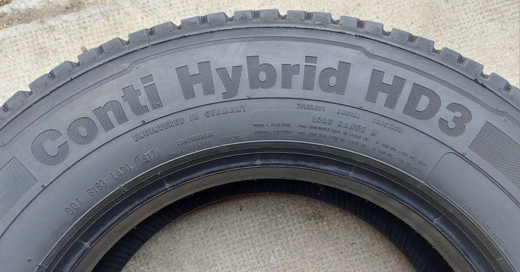 245/70 R19.5 136/134M Continental Conti Hybrid HD3 M+S tracțiune