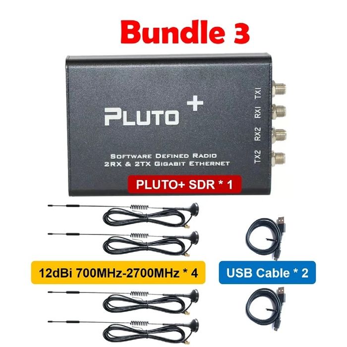 PLUTO+ SDR AD9363 2T2R Radio SDR Transceiver Radio 70MHz-6GHz
