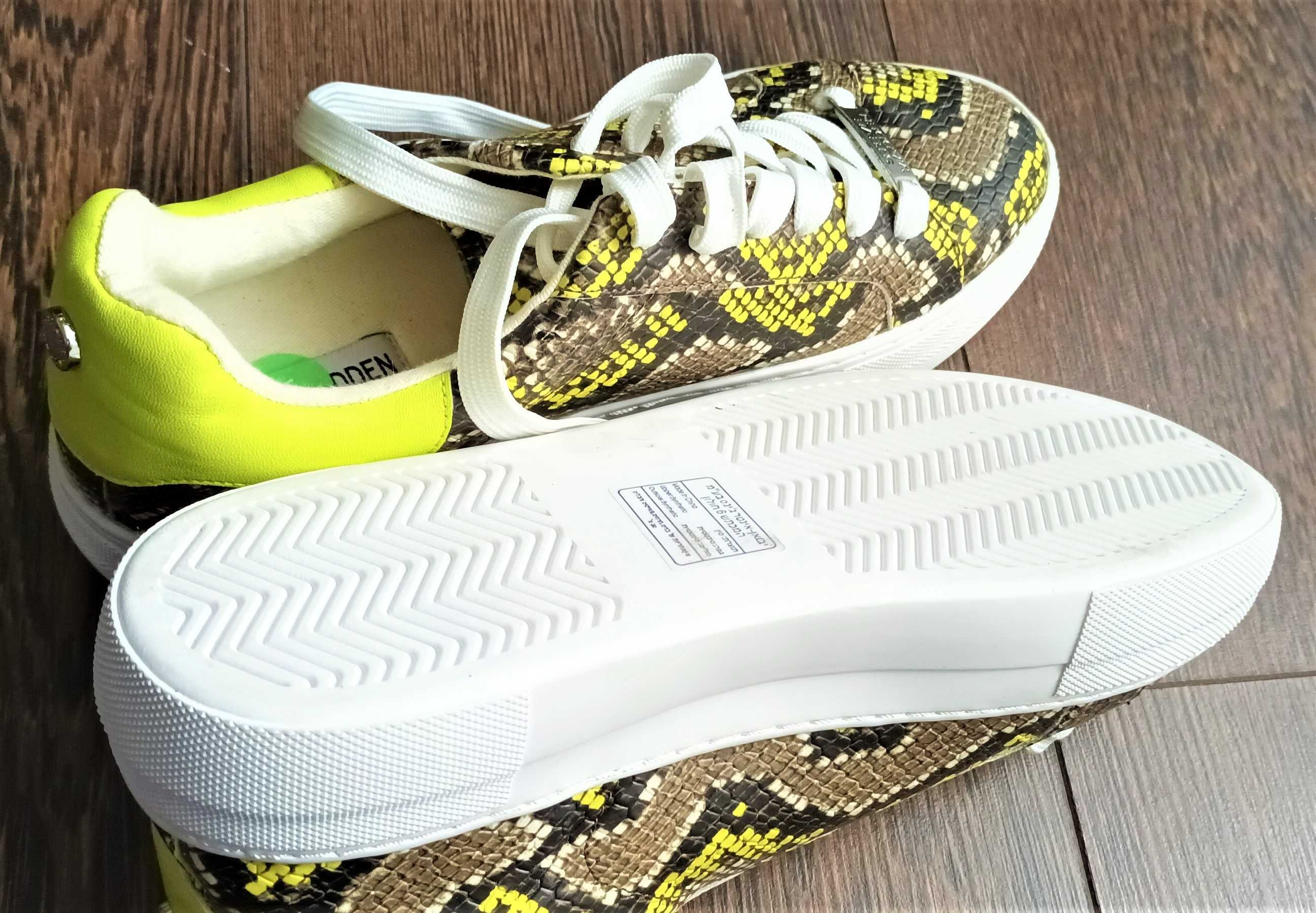 Sneakers Steve Madden merger, sneakers de culore verde, 37.5