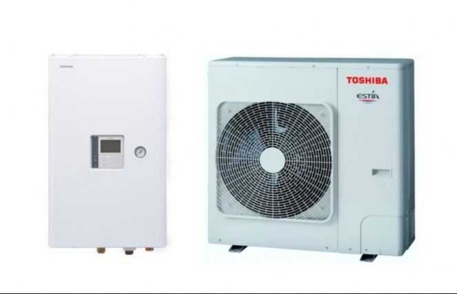 Pompa de caldura TOSHIBA ESTIA-R32 -14 KW - Pentru incalzire si racire