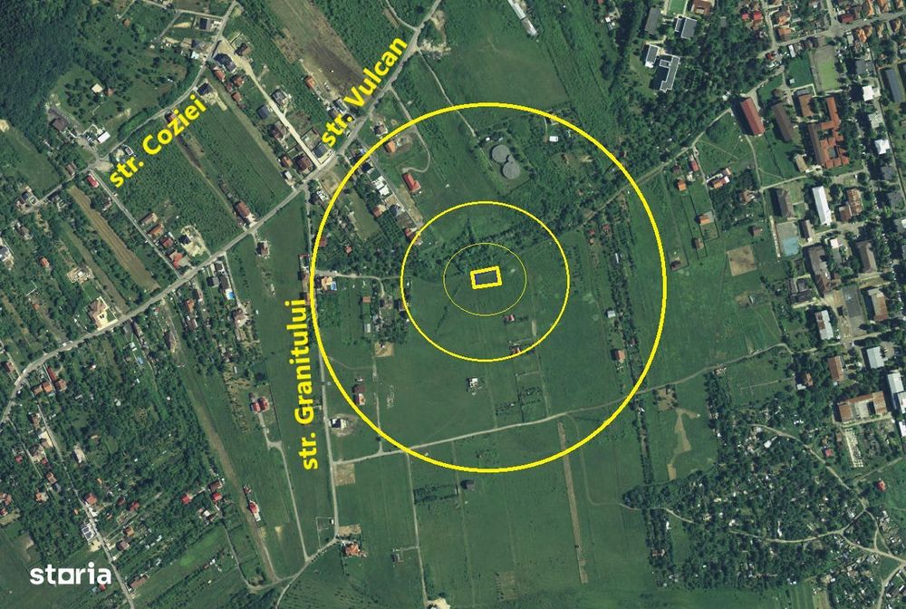 Teren de vânzare 555mp Deva zona Vulcan-Granitului