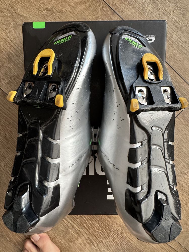 Шосейни шпайкове Q36.5 Unique Road Silver - size 43