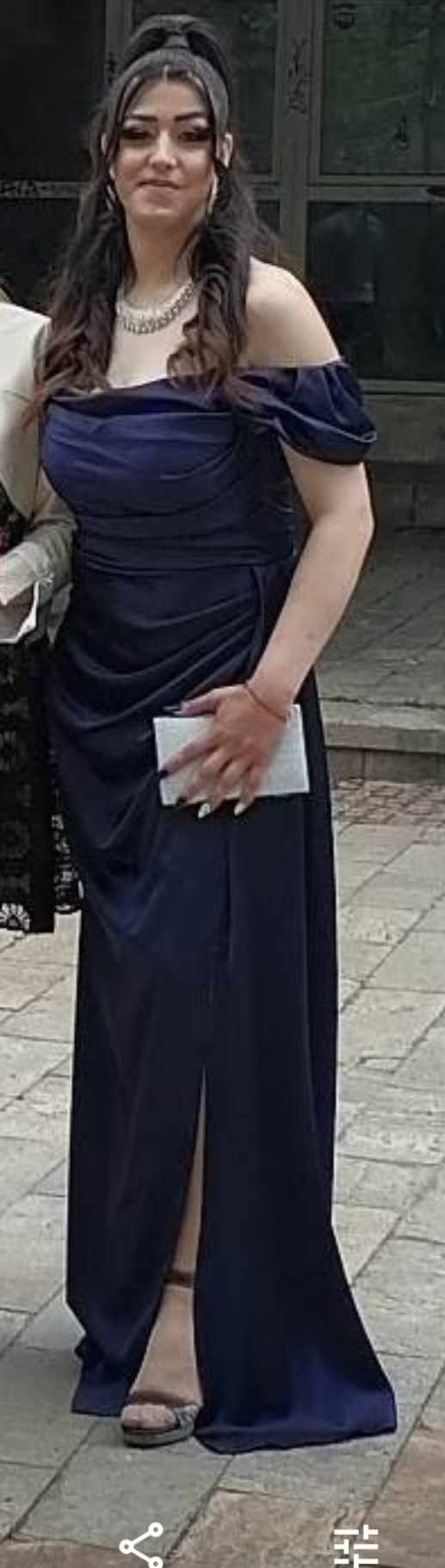 Бална рокля турско синьо