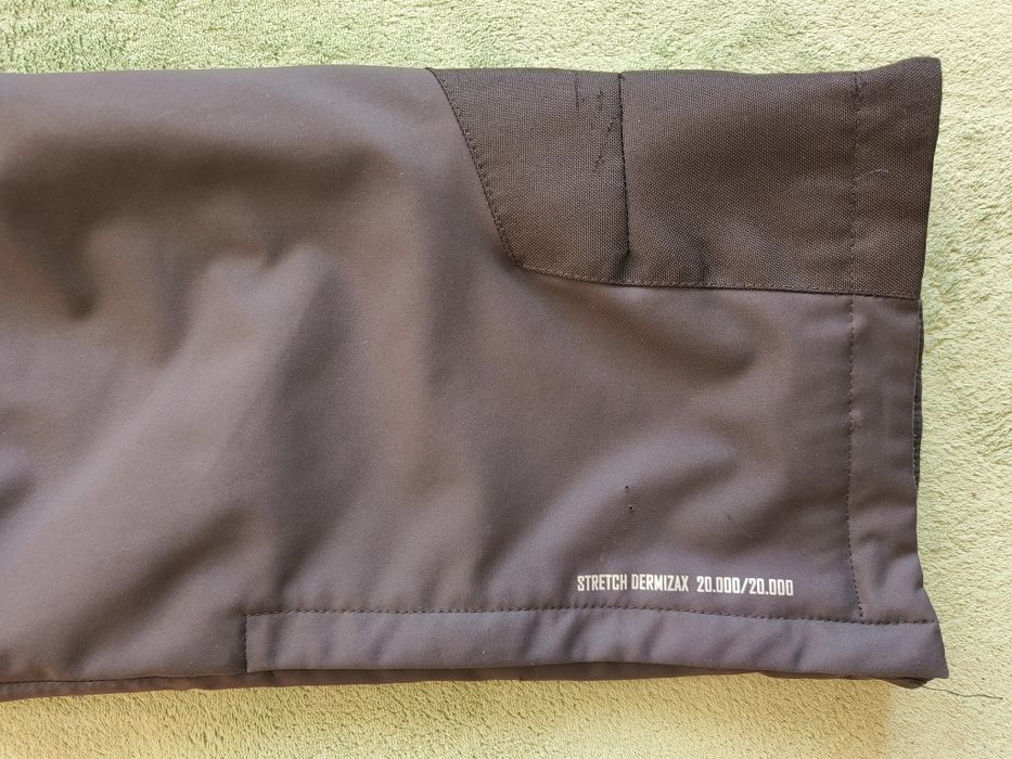 Ски панталон Diel с тиранти за мъже, 20 000мм, черен, EU#52 / L, 180cm