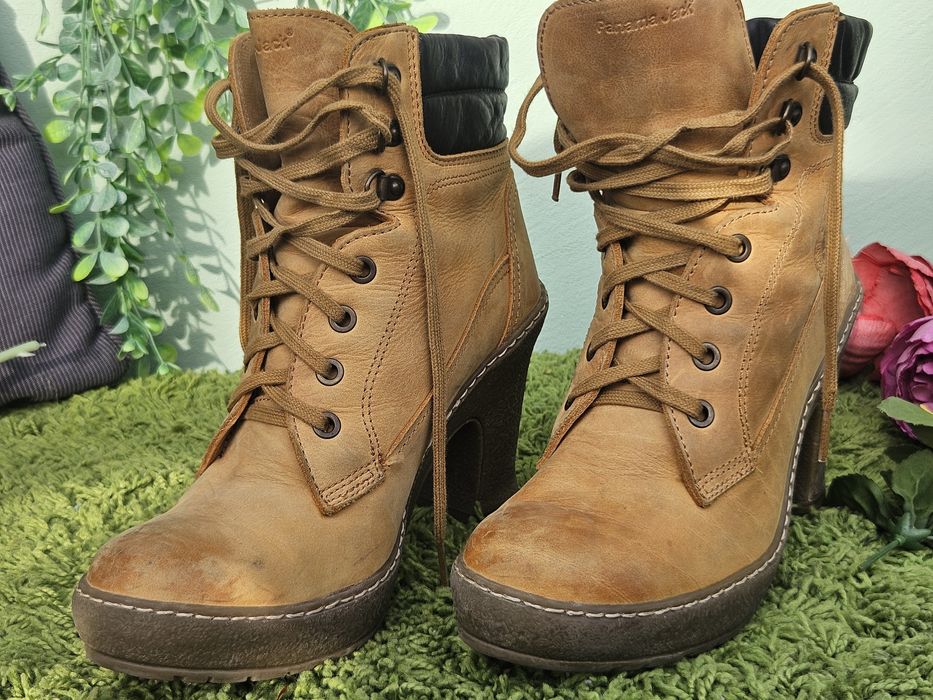 Panama Jack ботуши от кожа N39