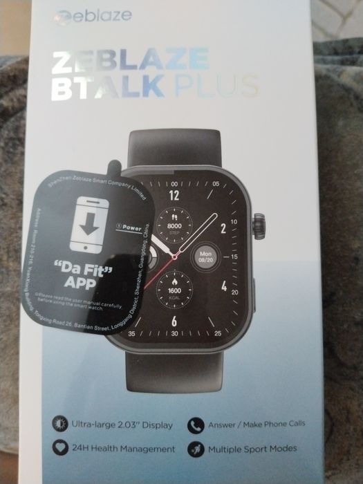 Смартчасы zeblase plus