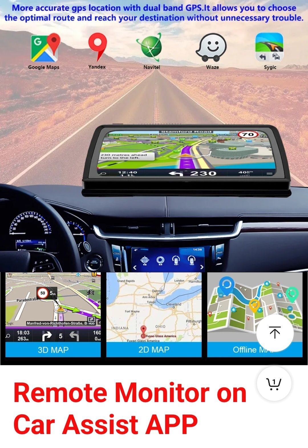 Navigatie, multimedia auto