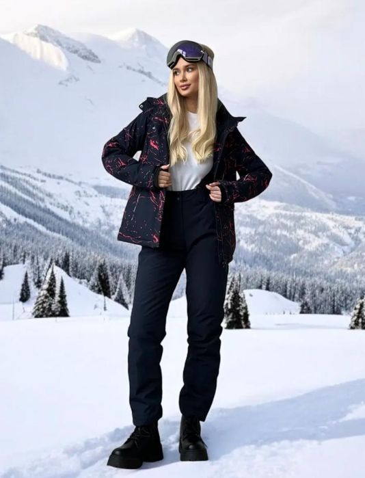 Женский лыжный костюм. Рр 42-52.