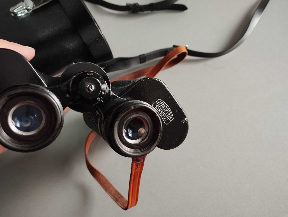ПРОМО Бинокъл Carl Zeiss Jena-JENOPTEM-10 х 50W--ГДР
