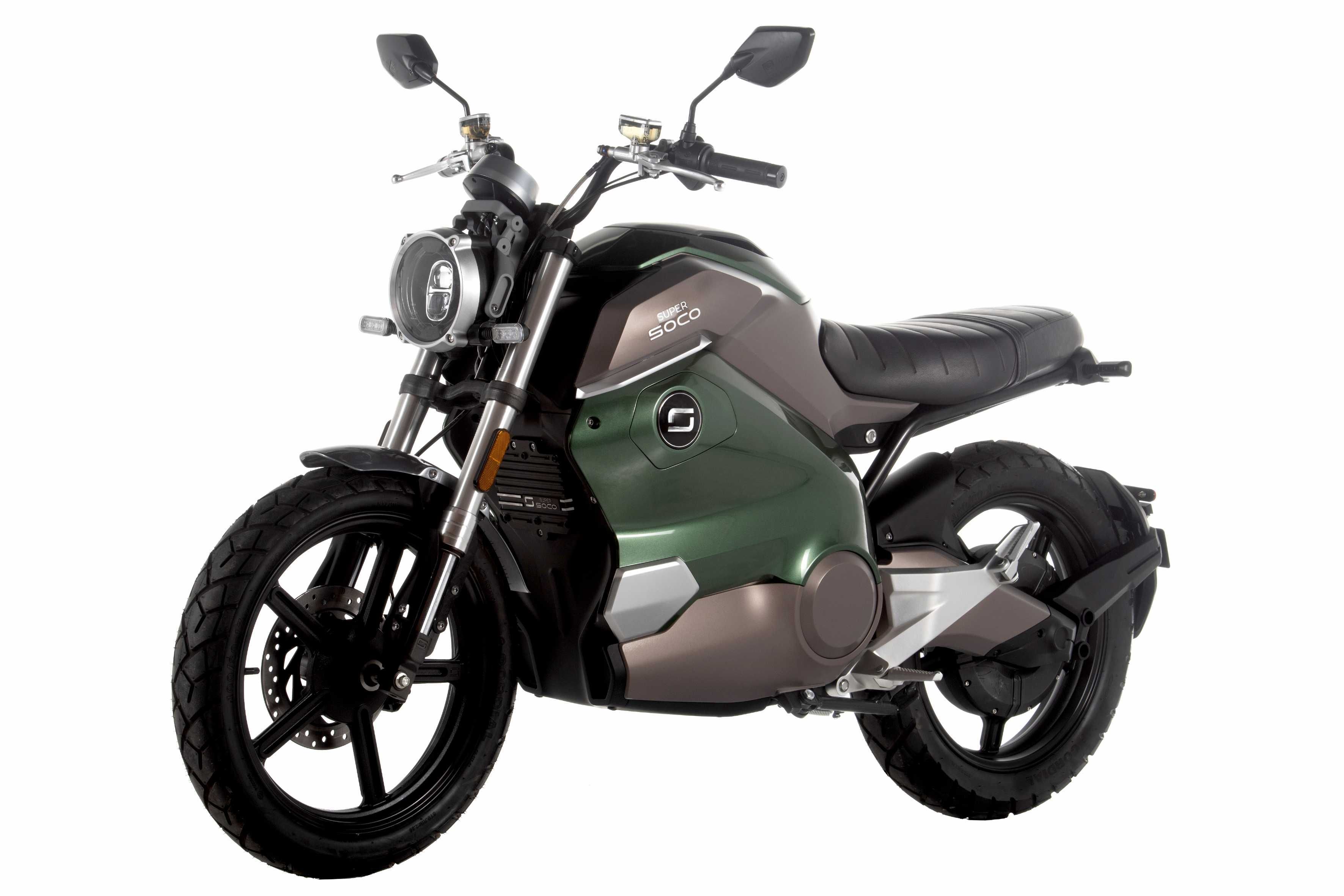 Електрически мотоциклет - мотор - SUPER SOCO - TC WANDERER