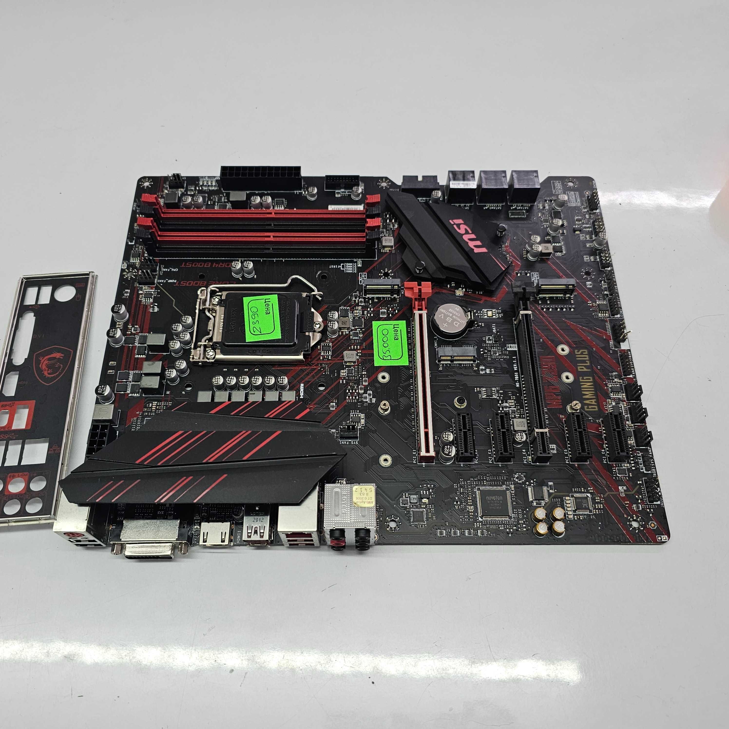 Мат.плата MSI Z390 Gaming Plus(LGA1151-v2)\ "TERABYTE" Шымкент