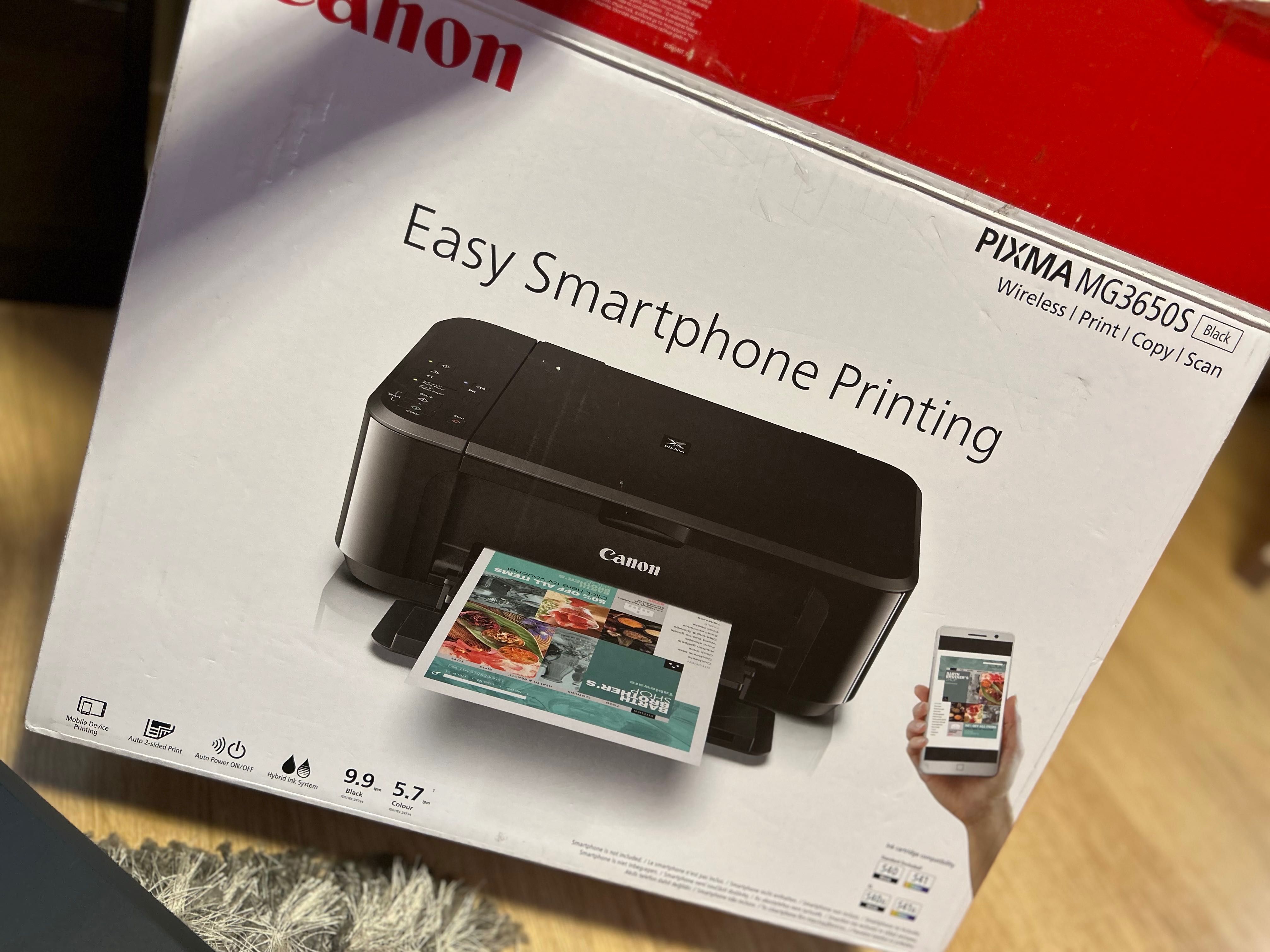 Мултифункционален принтер CANON PIXMA MG3650/S