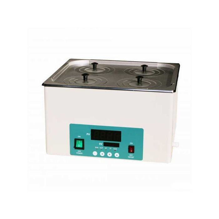 Водяная баня DK-2000-IIIL, крышка с четырьмя отверстиями/ в 2 ряда.