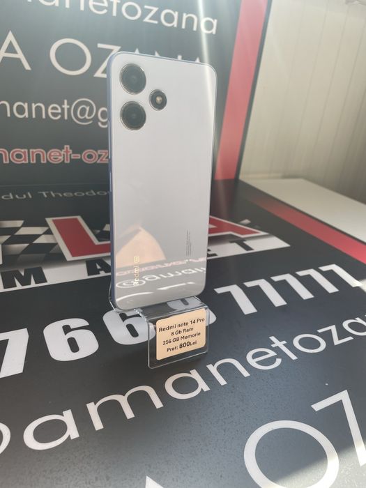 Amanet ozana vinde REDMI NOTE 14 PRO 8GB RAM 256 GB MEMORIE