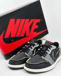 Кроссовки: Nike Air Jordan 1 Retro Low OG ex “Dark smoke grey”