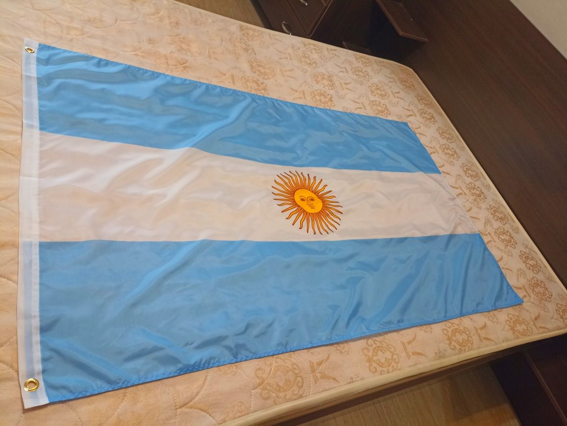 Набор флагов Аргентины,Америки, Украины, Южной Кореи, Турции, Англии