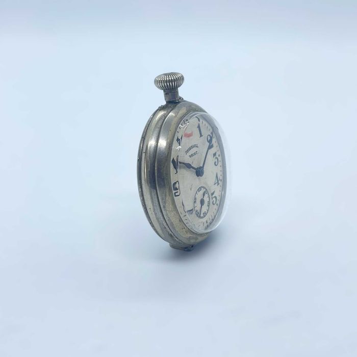 Ingersoll Midget 1916 година + документи джобен, настолен WWI часовник