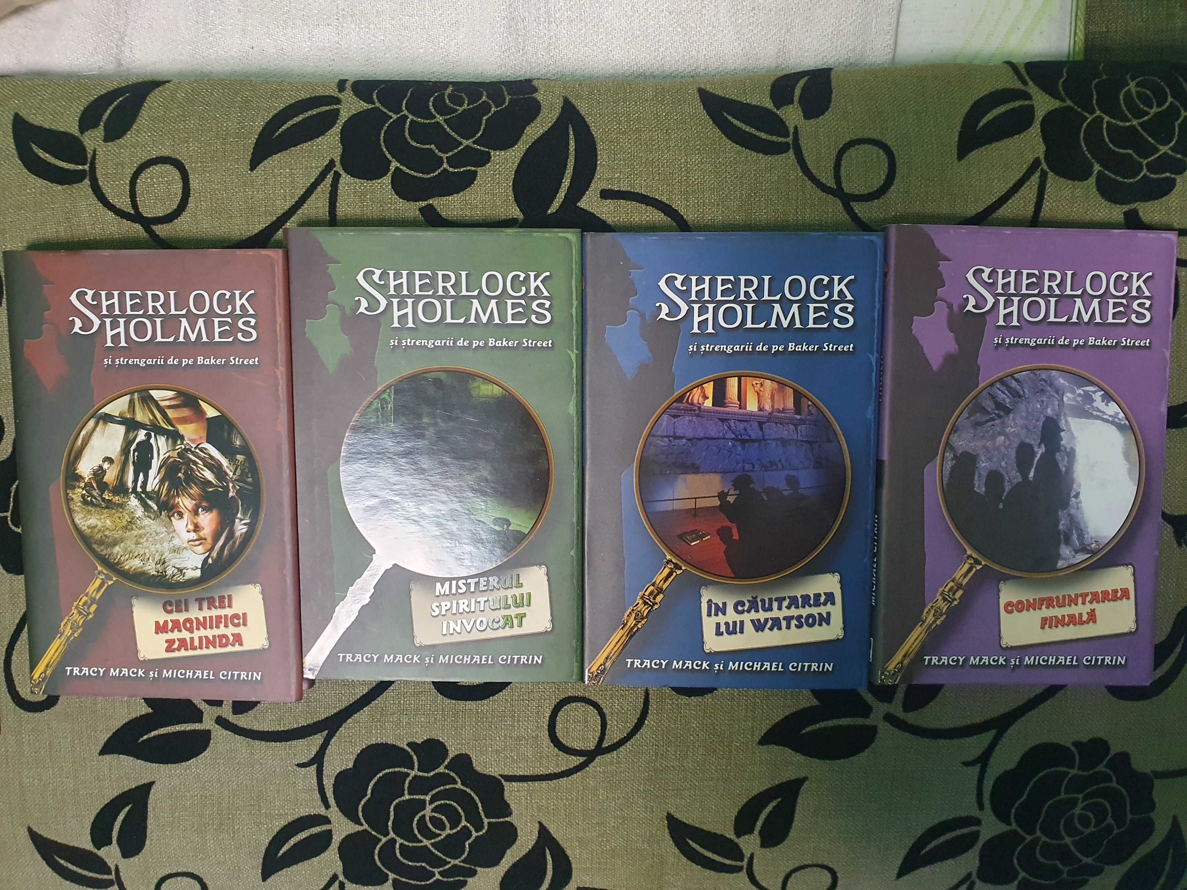 Seria Sherlock Holmes Si Strengarii De Pe Baker Street (4 volume)