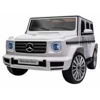 Masinuta Electrica Copii 1-6 Ani Mercedes G500 100W 4X4, Roti Moi Alb