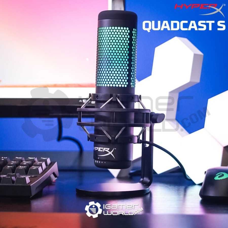 Hyper X quadcast s микрофон для стрима