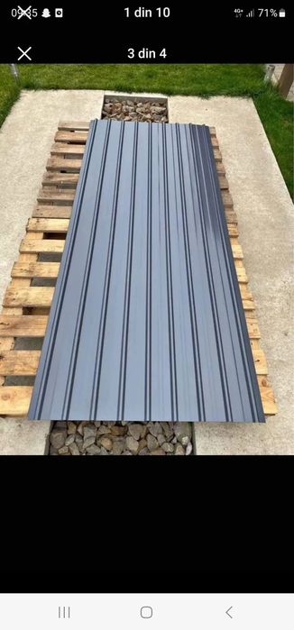 Vand Tabla Cutata Zincata Și Colorata Diferite Grosimi