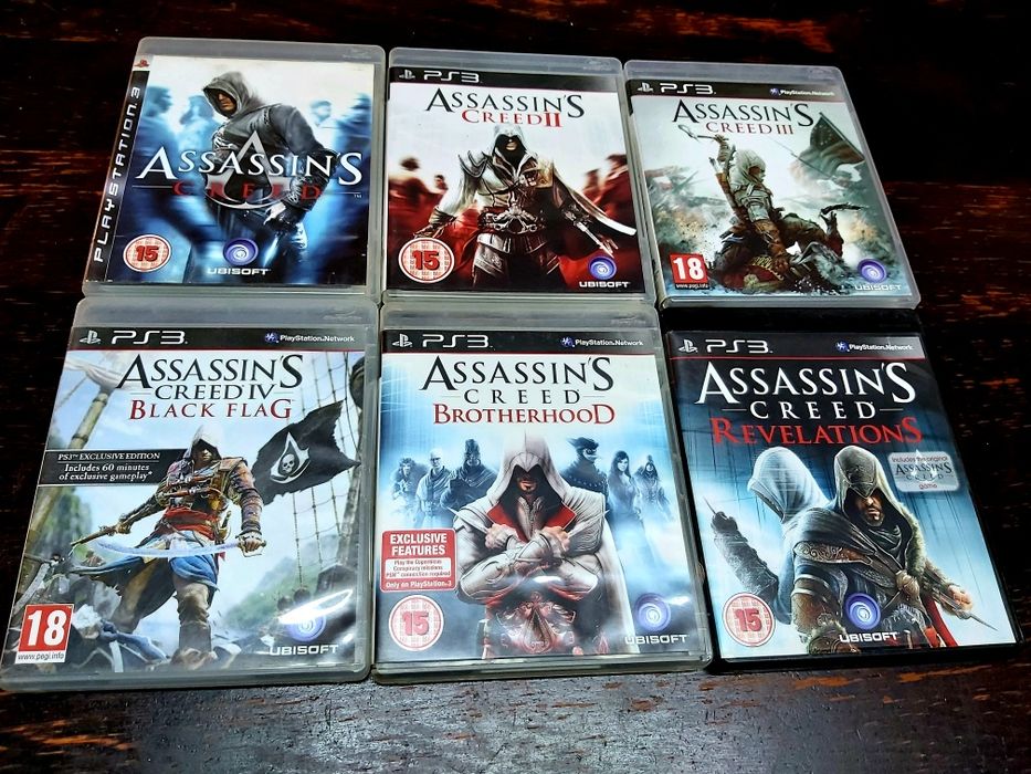 Red Dead Mafia2 Viking Hitman Metal Gear Last of Us AC Creed PS 3