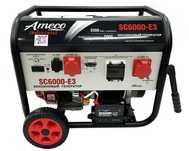 Бензиновый генератор Ameco Industrial SC6000-E3