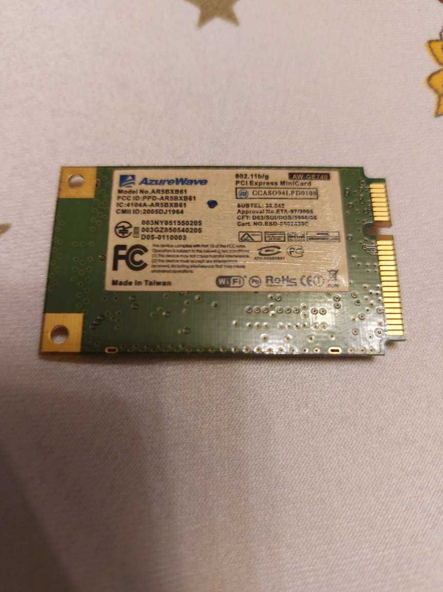 Placa WiFi AzureWave - AR5BXB61 , procesor AMD 1,60 GHz XP - soc A 462