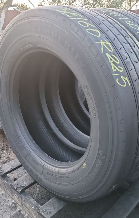 2 Anvelope Semperit Directie 315/60 R22.5 impecabile DOT 3423.