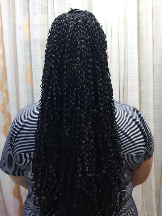 Дреды из ниток и каниколон.