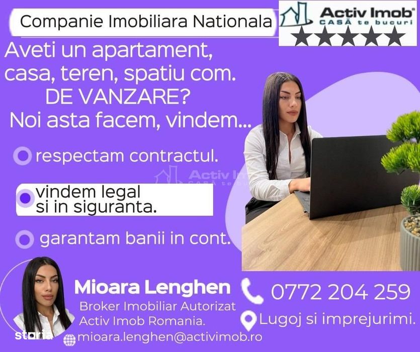 Lugoj, Casa  143 Mp, Total Teren 800 Mp., Str. Timisului