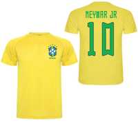 DRI-FIT фен Tениски BRAZIL Neymar БРАЗИЛИЯ с ИМЕ И НОМЕР по избор!