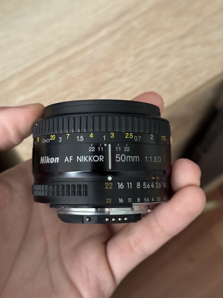 Продам обьектив nikon 50mm f1.8