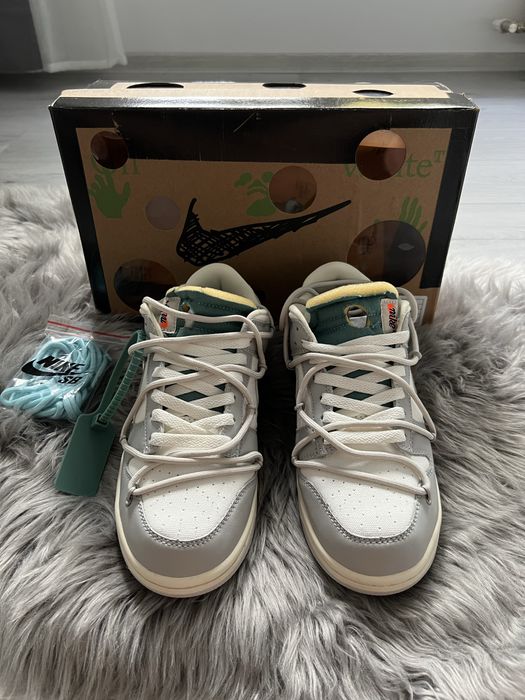Nike Dunk Low x Off White Sail/Neutral Gray
