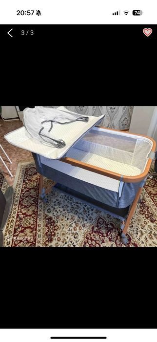 Продам кроватку приставную