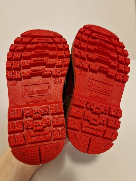 Ghete piele fetita/baiat masura 20