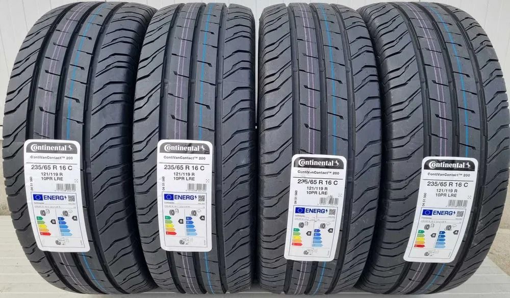 235/65 R16C, 121R (1450 kg), CONTINENTAL VanContact 200, Anvelope vara