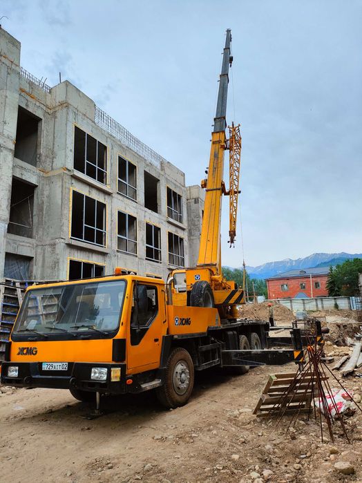 Услуги, аренда китайского автокрана XCMG QY25K5 грузоподъемность 25 т