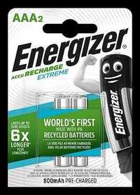 Set 2 baterii reîncărcabile AAA Energizer - nou, sigilat