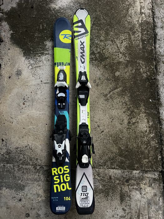 Schiuri copii Salomon Rossignol 104 cm 110 cm