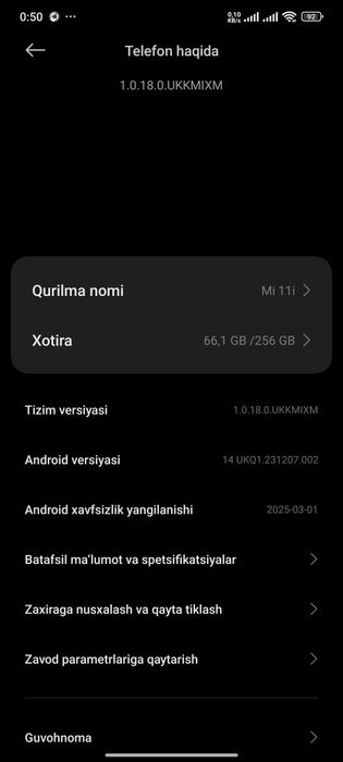 Xiaomi 11t 8+8 256 5G