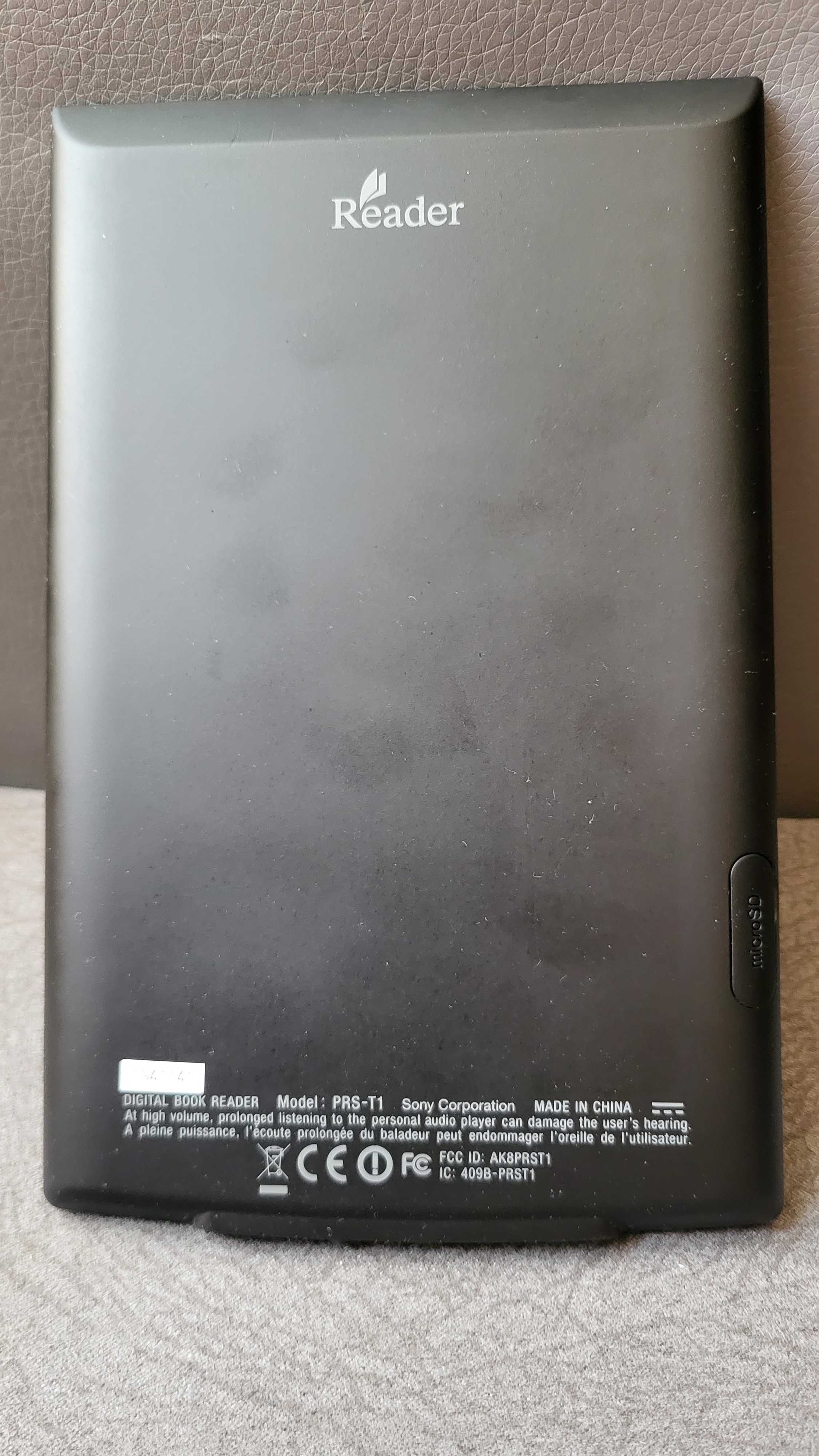 SONY Book Reader Model PRS-T1 fuctional+ husa lui