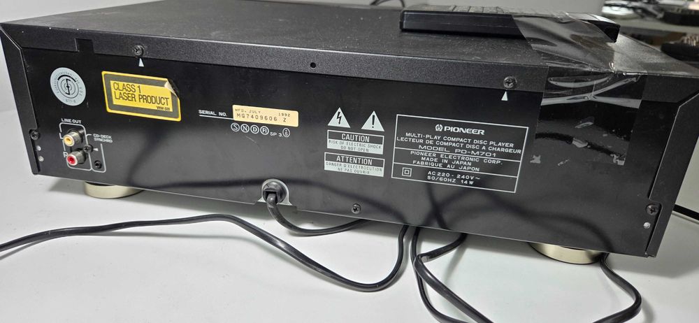 Pioneer PD-M701 – CD Player High-End, Stare Excelentă,