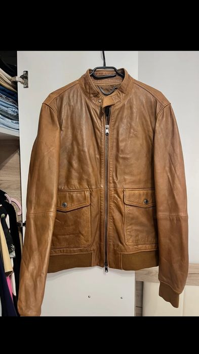 Geaca piele Mango men L