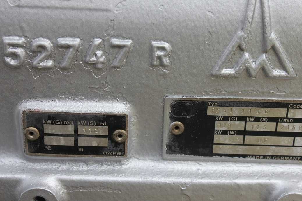 Motor Deutz BF6L913C second hand 125 KW