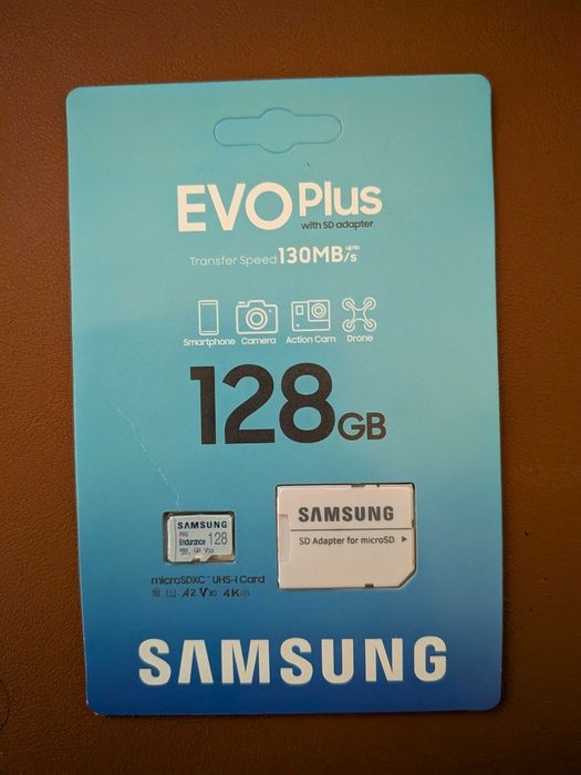 Card de memorie Samsung microSD PRO Endurance 128GB + Adaptor
