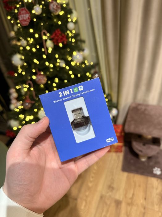 Adapator Apple CarPlay/Android Auto Wireless